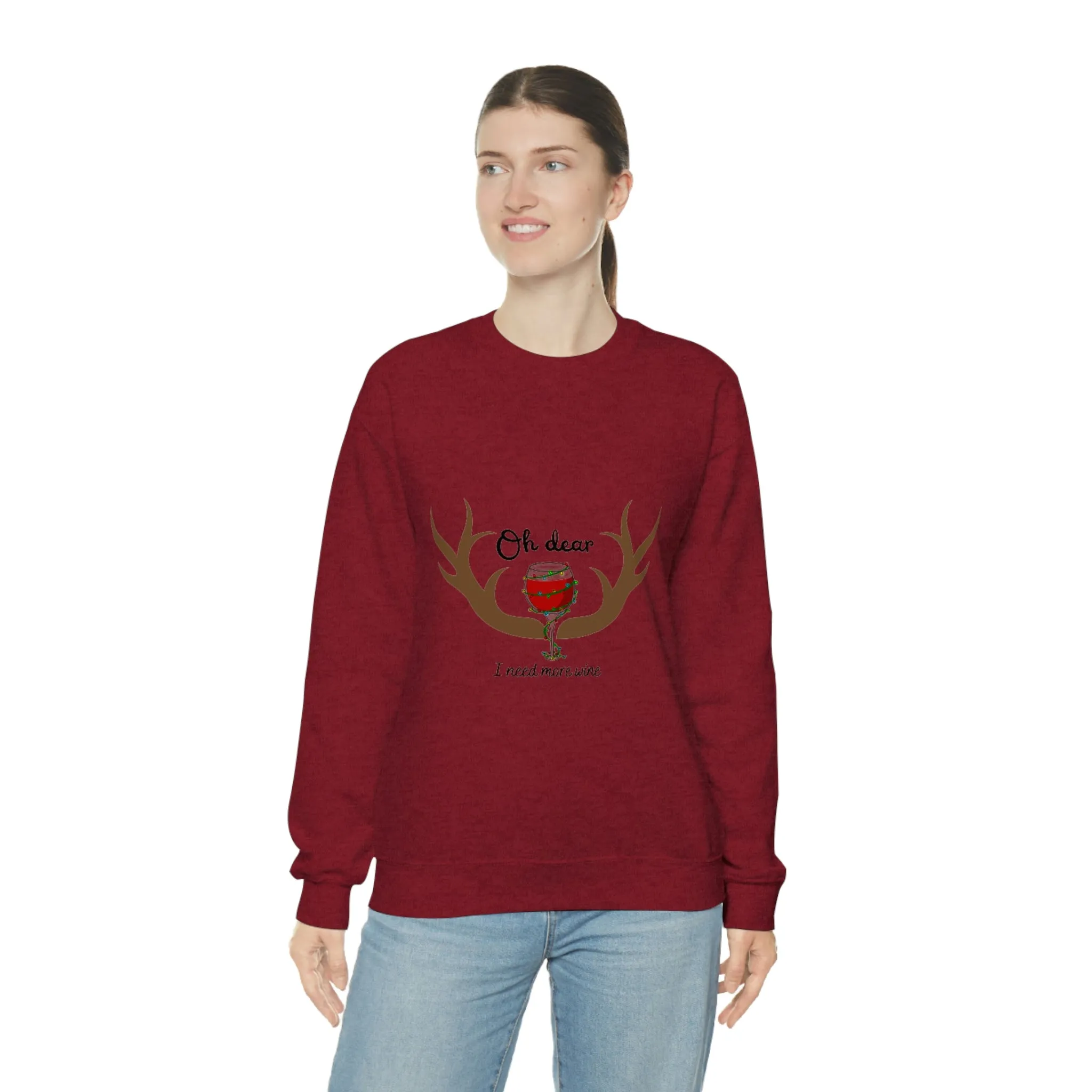 oh dear Unisex Heavy Blend™ Crewneck Sweatshirt