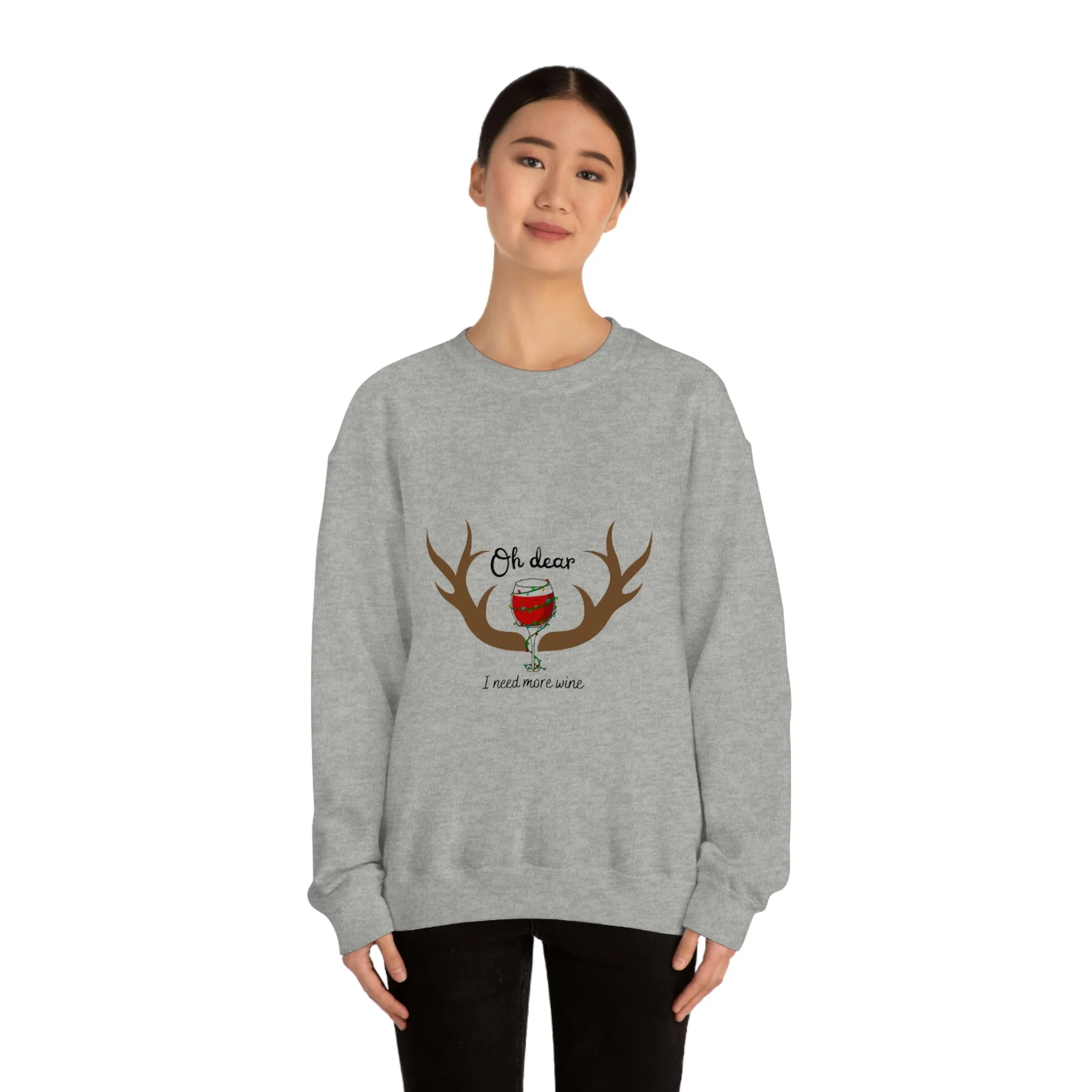 oh dear Unisex Heavy Blend™ Crewneck Sweatshirt