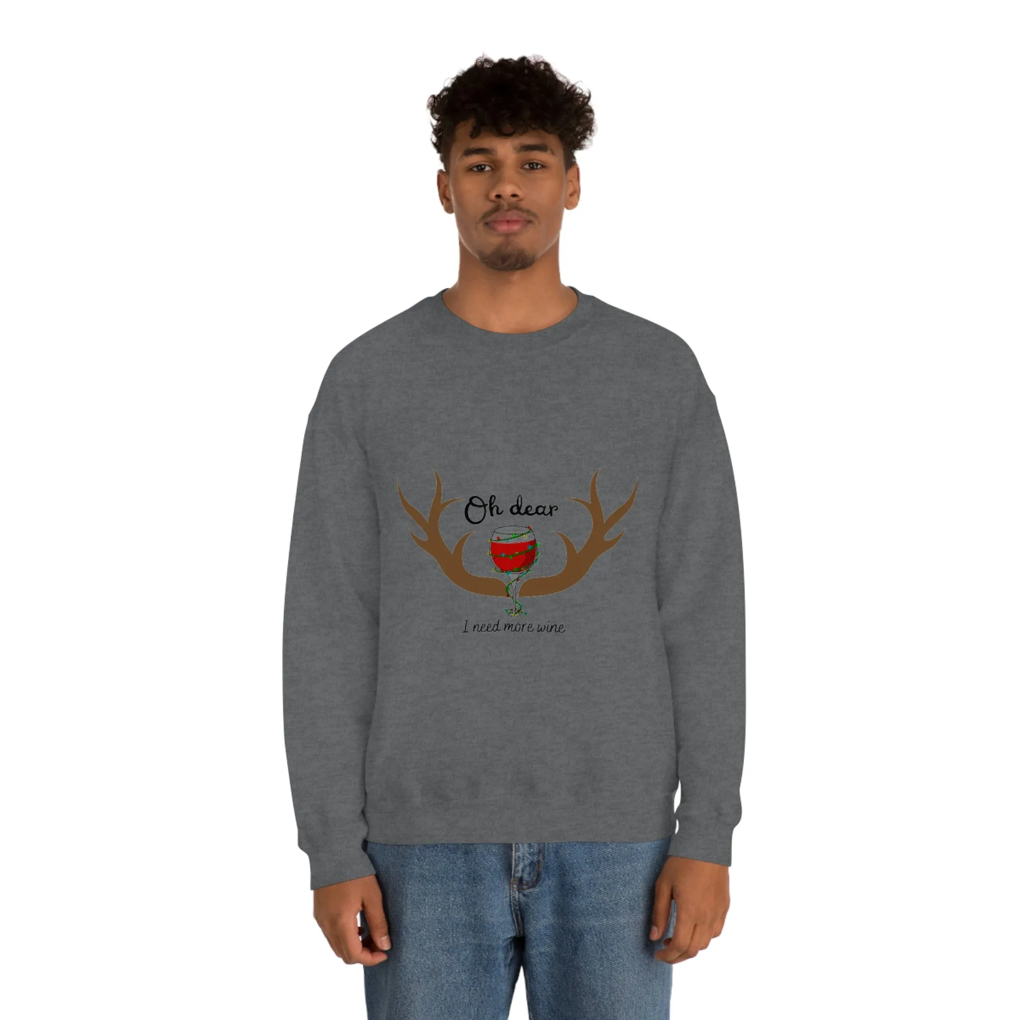 oh dear Unisex Heavy Blend™ Crewneck Sweatshirt