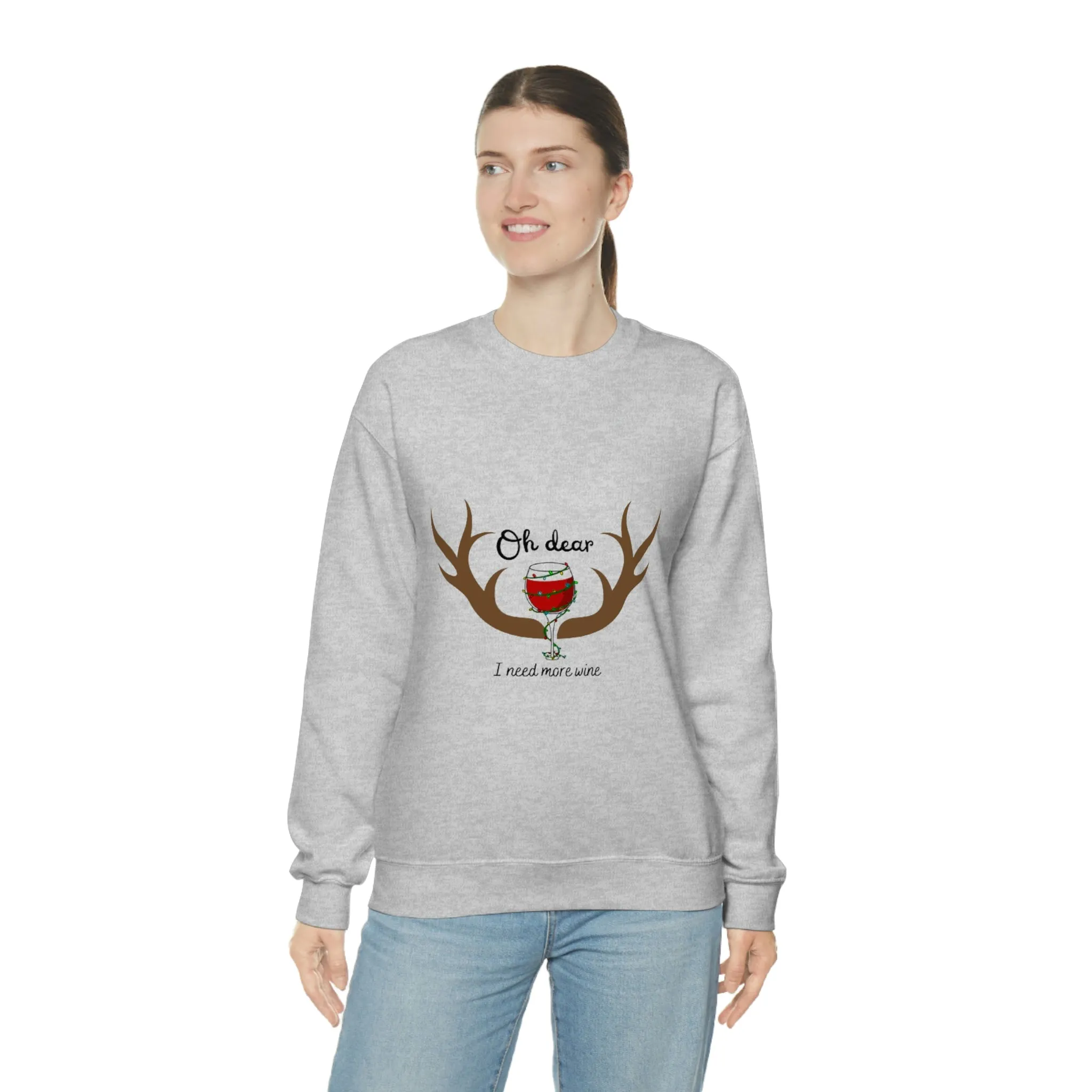 oh dear Unisex Heavy Blend™ Crewneck Sweatshirt