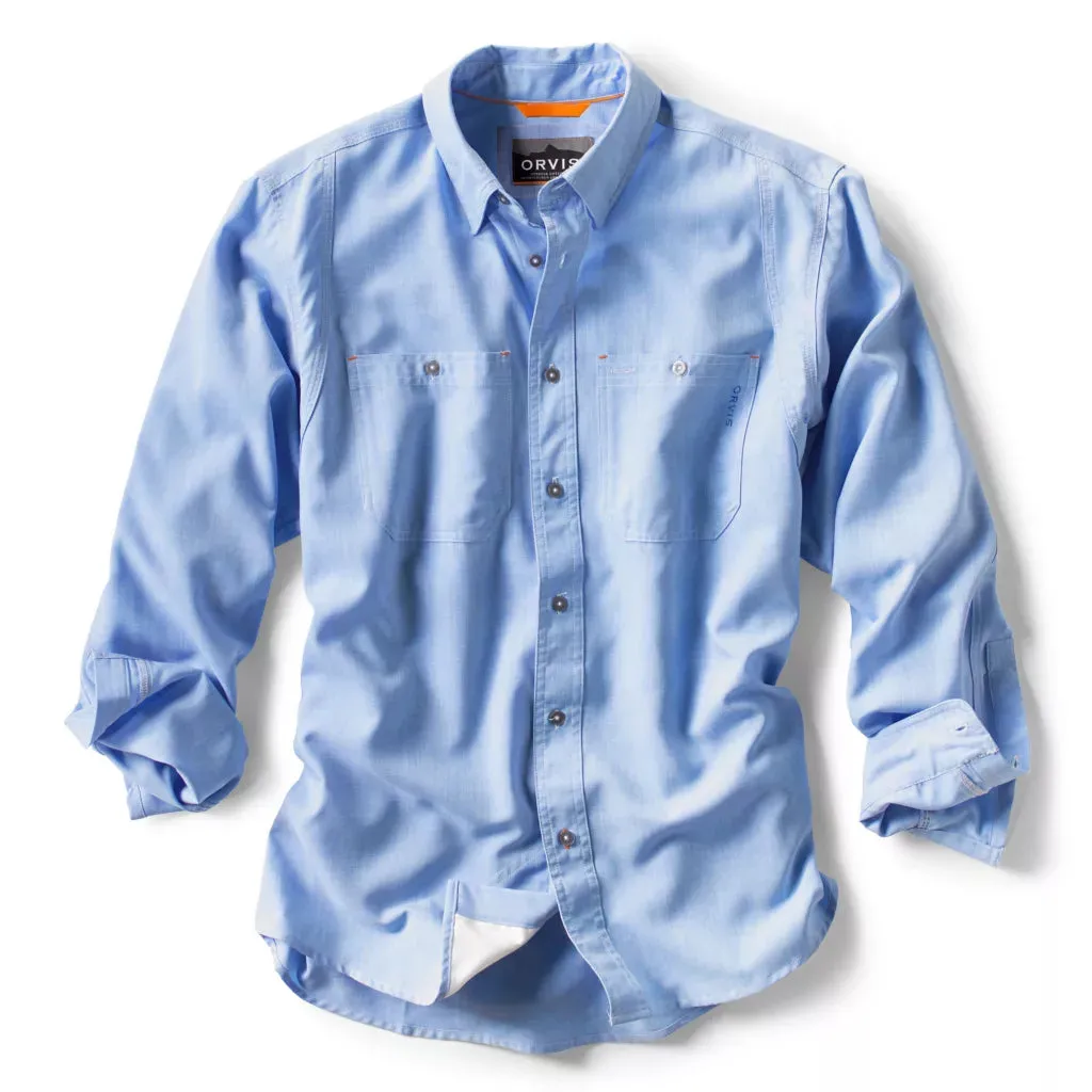 Orvis Men's Tech Chambray Work Shirt