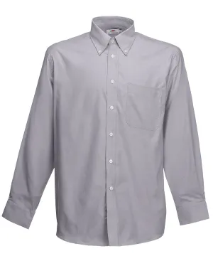 Oxford Grey - Oxford long sleeve shirt