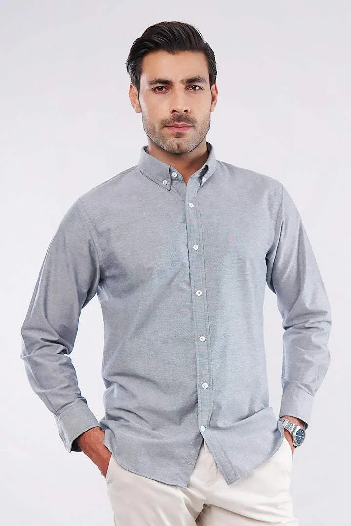 Oxford Shirt - Light Grey