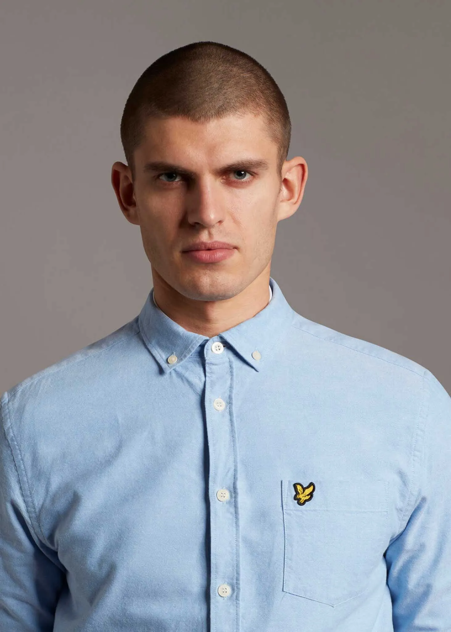 Oxford shirt - riviera blue