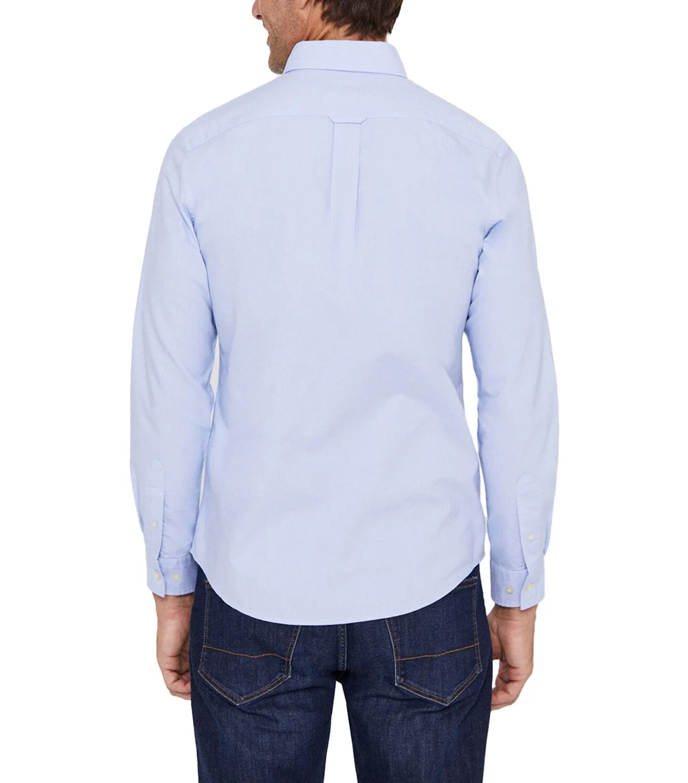 Plain Oxford Shirt Blue