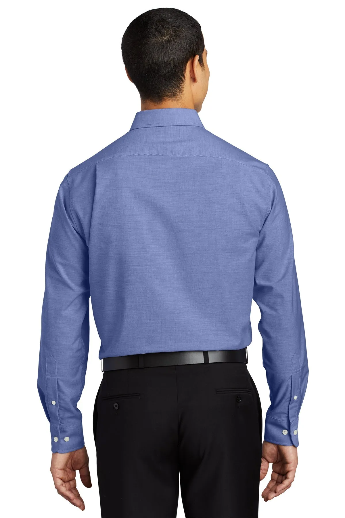 Port Authority SuperPro Custom Oxford Shirts, Navy