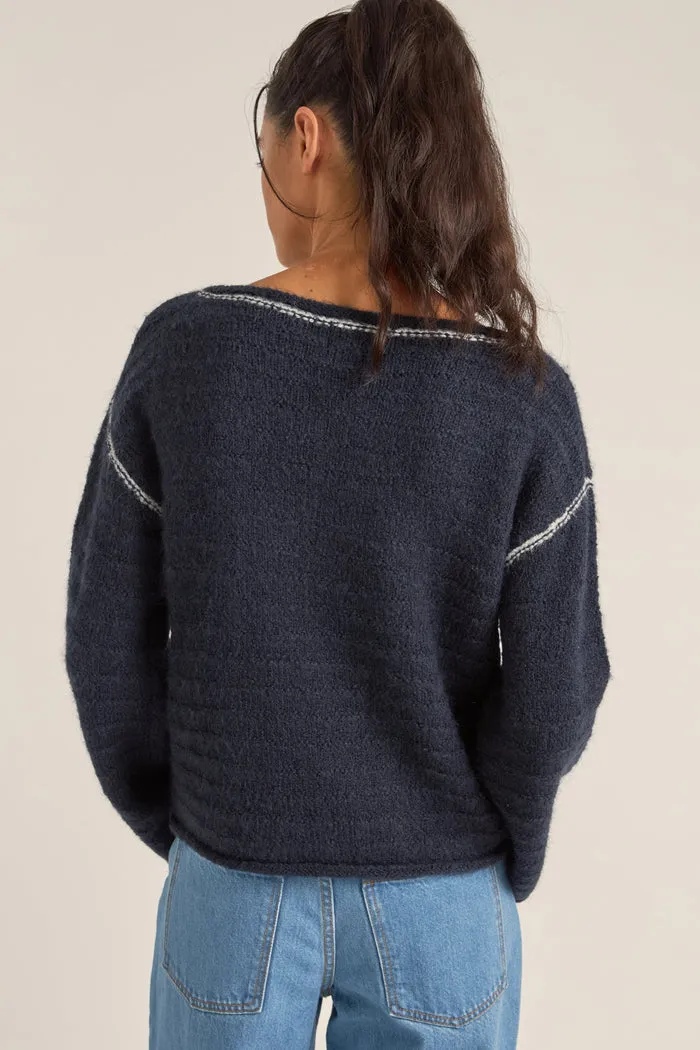 Rhythm Baklava Knit - NAVY