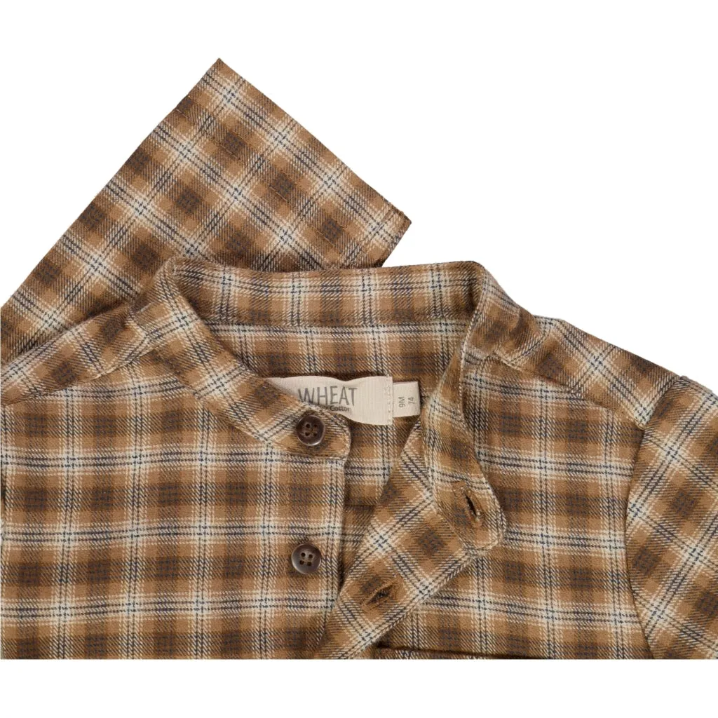 Shirt Laust - hazel check