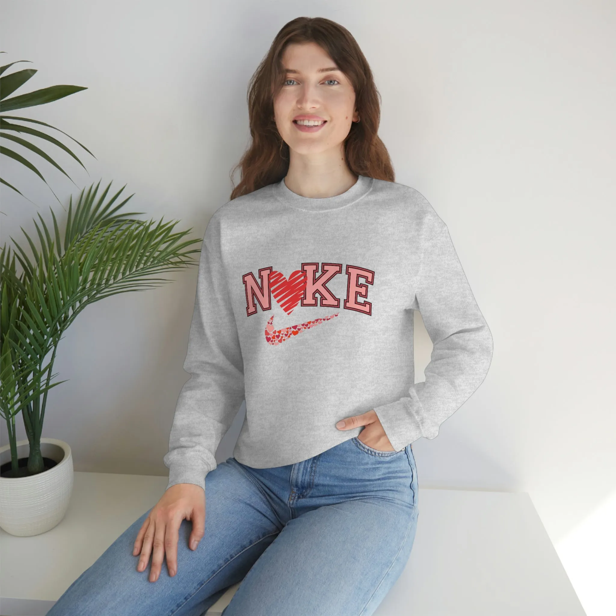 Valentine Day Printed Sweatshirt, Vintage Butterfly Sweatshirt, Crewneck Sweatshirt, Vintage Sweater,Printed Hoodie, Trendy Sweashirt Crewneck Sweatshirt