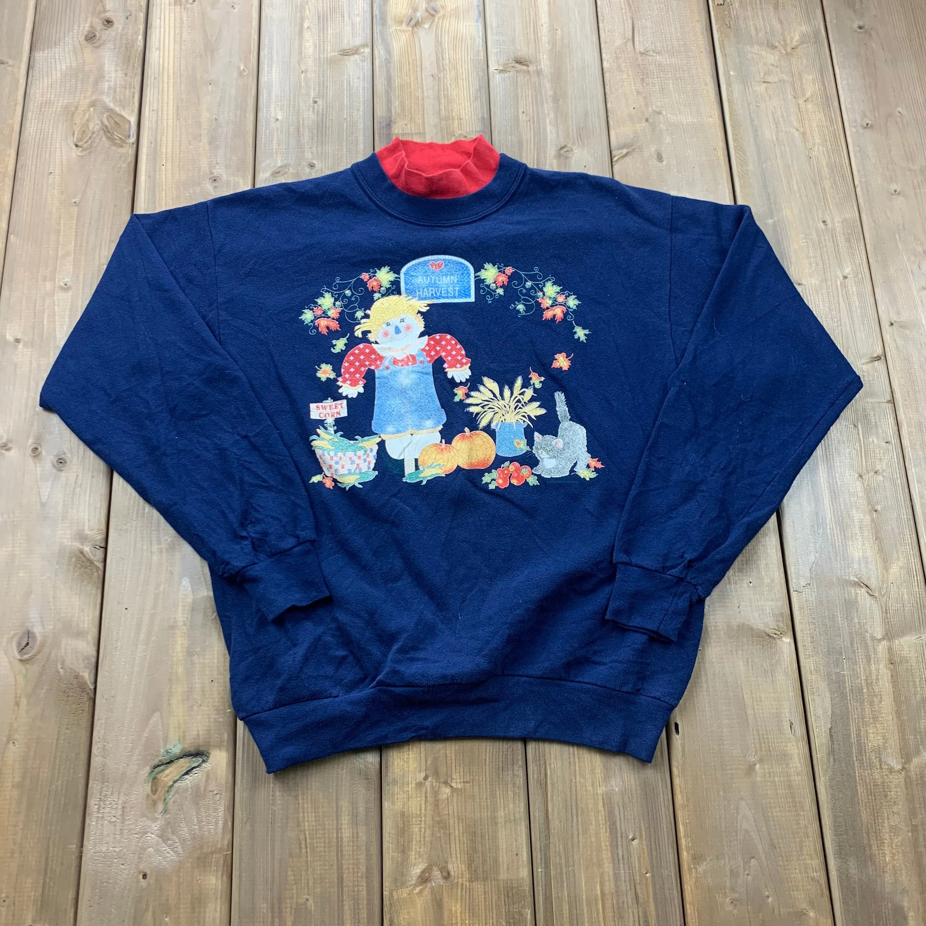 Vintage Autumn Harvest Thanksgiving Crewneck