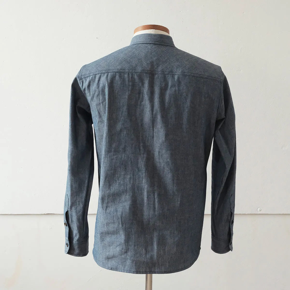 Weathervane Shirt –  Smoke Chambray