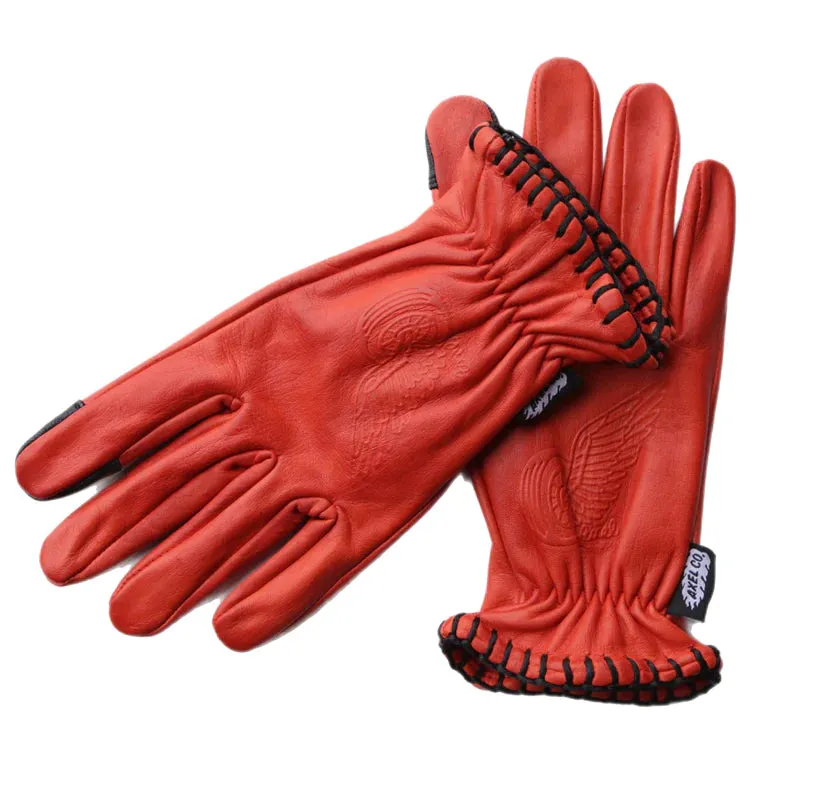 Winged Gloves Red