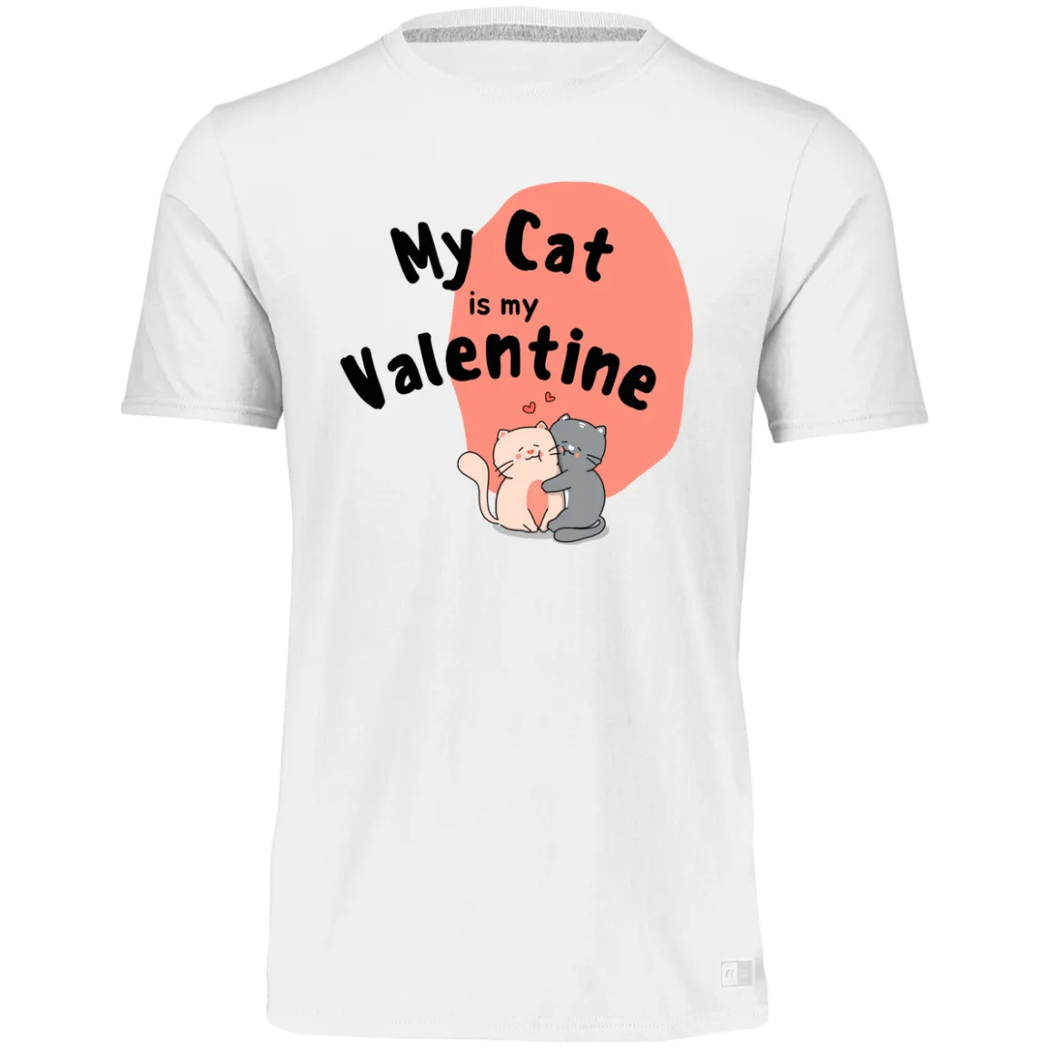 Women's Dri-Power Tee--My Cat is My Valentine