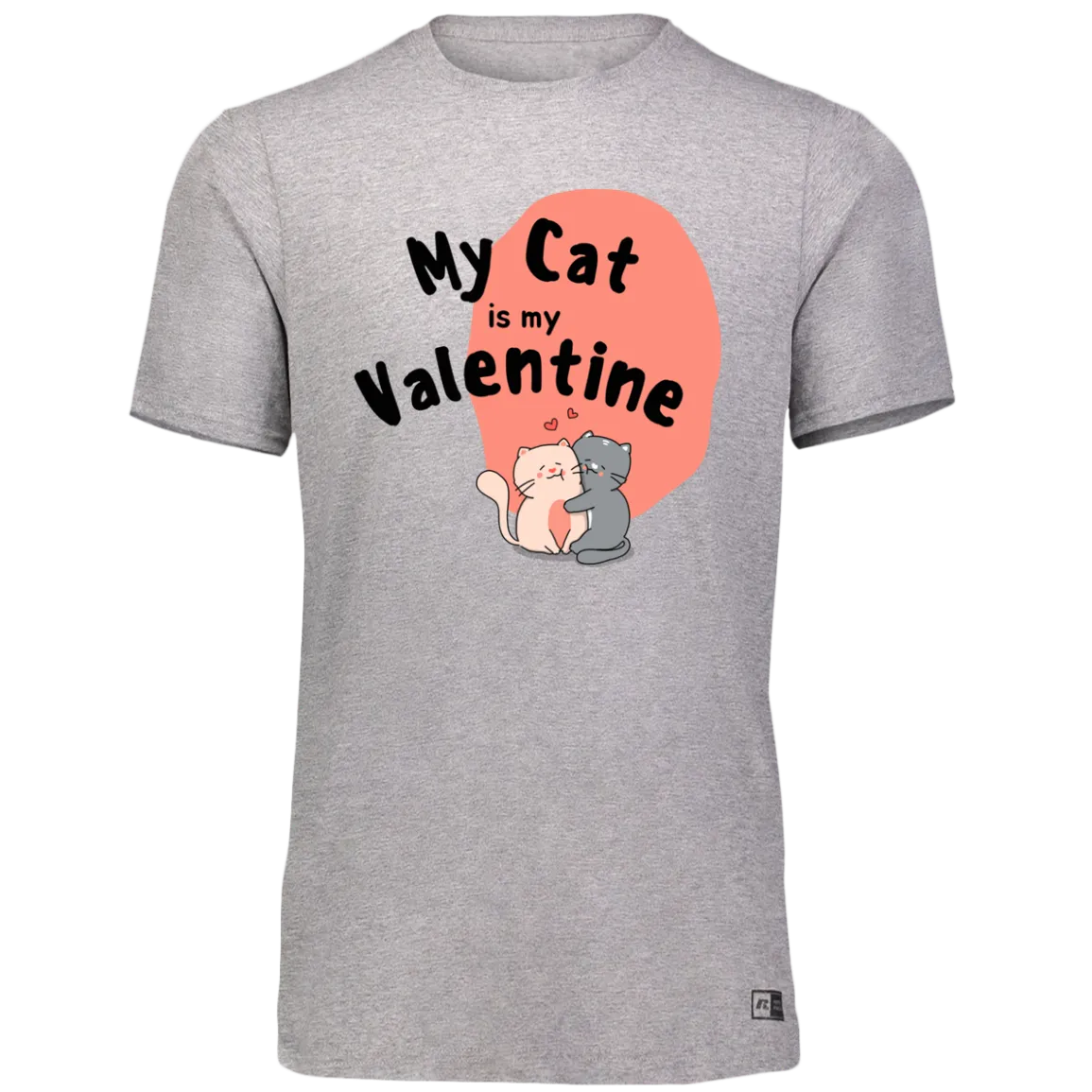 Women's Dri-Power Tee--My Cat is My Valentine