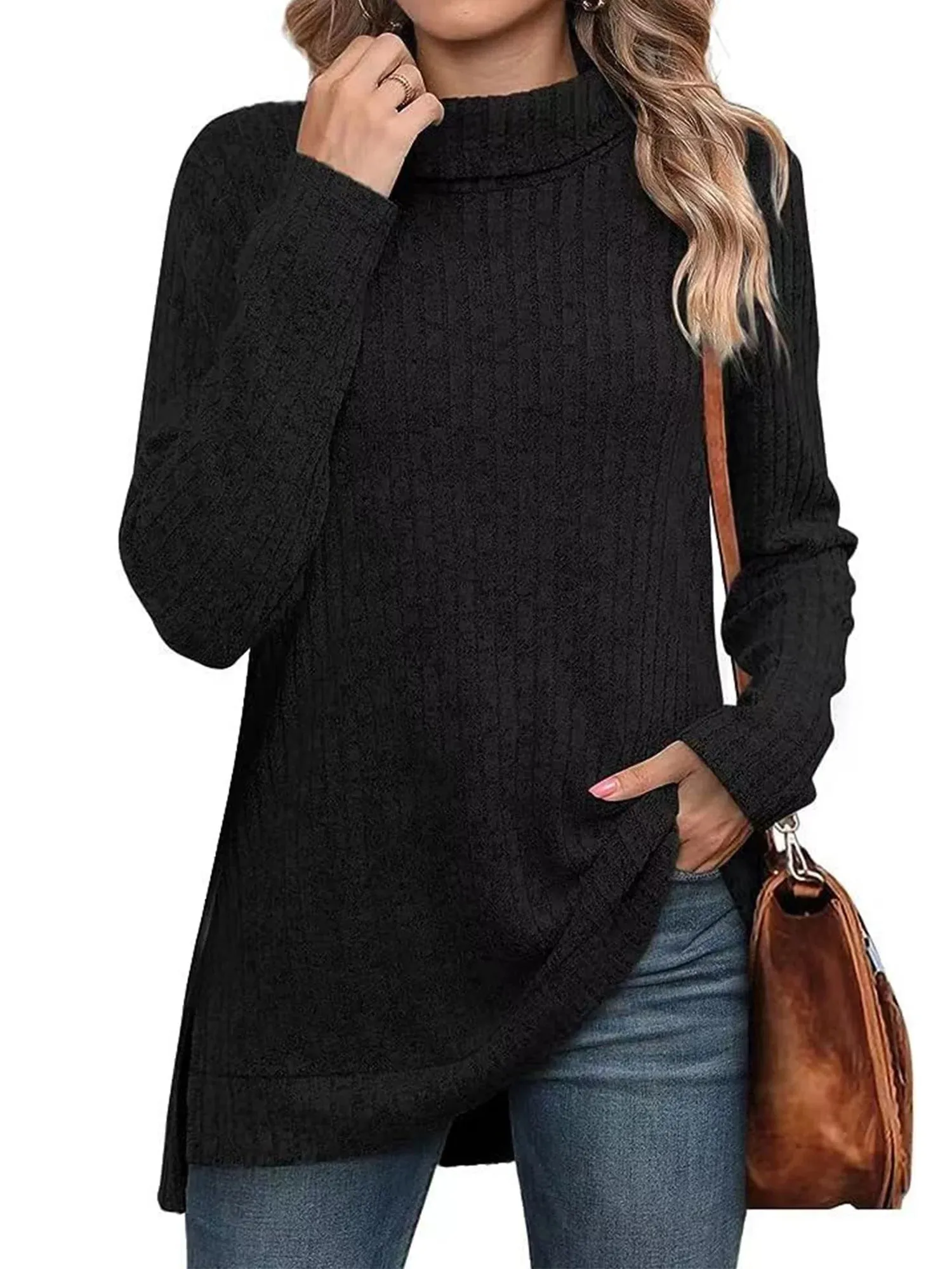 Women's Long Sleeve Sweaters - Lightweight Dressy Casual