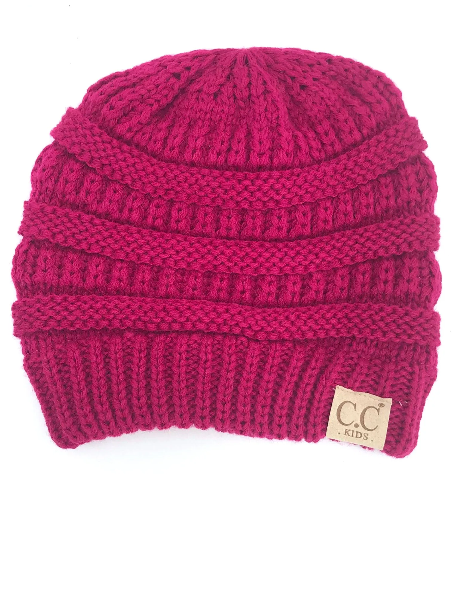 YJ-847 Hot Pink Kid Beanie